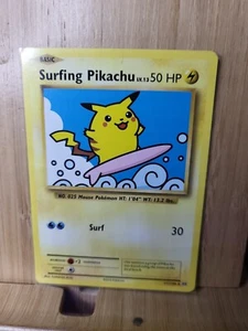 SURFING PIKACHU🏆 111/108 Secret Rare Evolutions (Genuine) Pokemon Card🏆 - Picture 1 of 1