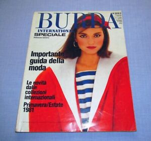 BURDA International Speciale Spring/Summer 1981 Fashion magazine German