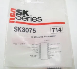 RCA SK3075 - Chroma Subporrier Regeneration IC, NOS - Imagen 1 de 1