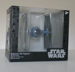 Star Wars Imperial TIE Fighter Diecast Vehicle Ship Hinged Cockpit - Picture 1 of 6