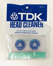TDK HEAD CLEANER FOR CASSETE RECORDERS HCL-11 EH22