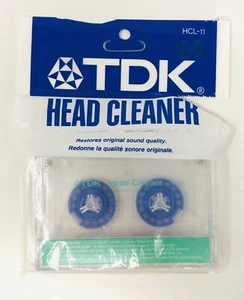TDK HEAD CLEANER FOR CASSETE RECORDERS HCL-11 EH22 - Picture 1 of 3
