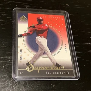 2000 UD SP AUTHENTIC  SP LIMITED GRIFFEY SUPERSTARS 091/100 - Picture 1 of 7