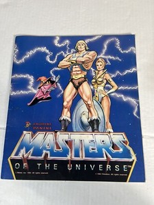 vintage 1983 Masters of the Universe He-man sticker album MOTU by Panini