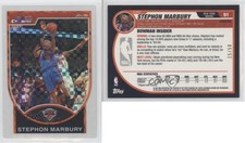 2007-08 Bowman Draft Picks & Stars Chrome X-Fractor /50 Stephon Marbury #91