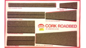 Bloques Paneles Corcho Intercambio Binario Cork Roadbed 36" Length 91,44 CM 4327 - Picture 1 of 1