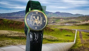 Reloj de seguridad para tuberías trans-alaska North Slope Haul Road BP Conoco Phillips - Imagen 1 de 5