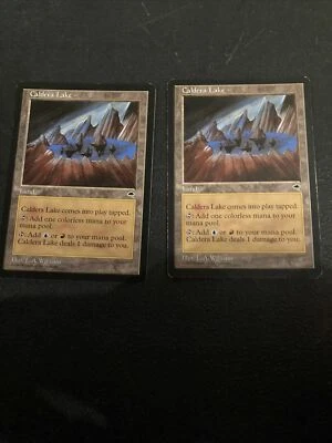 MTG: Caldera Lake - Tempest - Magic Card - Image 1 of 2