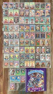 1986 GARBAGE PAIL KIDS OS7 ORIGINAL SERIES 7 COMPLETE 88 CARD VARIATIONS SET - Image 1 of 4