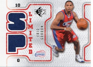2008-09 SP Authentic Limited Memorabilia Basketball Card #SPLEG Eric Gordon
