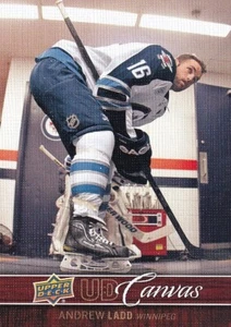 12-13 UPPER DECK UD CANVAS - ANDREW LADD - #C87 WINNIPEG JETS - Picture 1 of 1