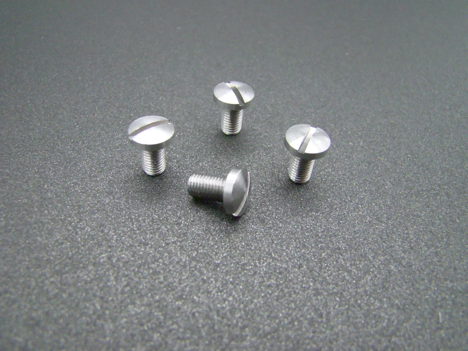 INNOVATIVE INDUSTRIES LLC 1911 Flat Head Grip Screws, Pack of 4 Stainless Steel MADE IN USA