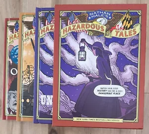Nathan Hale's Hazardous Tales 3 Book Hardcover Boxed Set - Picture 1 of 3
