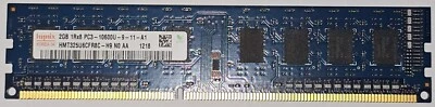 2 GB Go RAM Hynix DDR3 PC3-10600 (1333 MHz) HMT325U6CFR8C-H9 - Photo 1/4