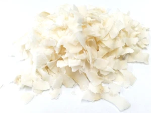 Coconut Chips 1 KG , Raw, Untoasted, Dried, Natural, Slices, Flakes - Picture 1 of 3