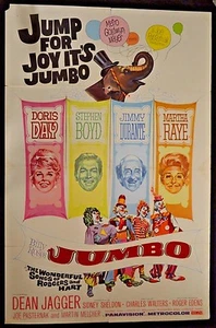Locandina originale 27 x 41 1SH 1962 Billy Rose's Jumbo film B178 - Foto 1 di 1