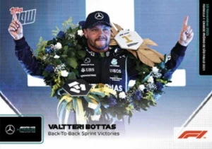 2021 TOPPS NOW FORMULA ONE F1 CARD VALTTERI BOTTAS #73 BACK 2 BACK SPRINT WINS - Picture 1 of 1