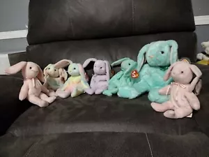 Ty Beanie Babys Hippity, Hoppity, Floppity und Hippie selten mit Fehlern! - Bild 1 von 8