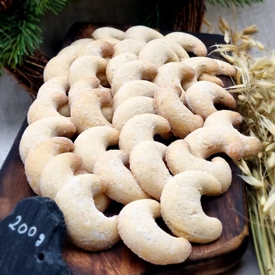 HANDGEFERTIGT Burro alla vaniglia 800 g (26 € al kg), Kipferln pasticceria di 🥐Land