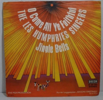 The LES HUMPHRIES SINGERS -Oh Come All Ye Faithful/Jingle Bells✔️7" PROMO Single - Bild 1 von 4