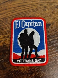 El Capitan Patch veteran's day - Picture 1 of 2