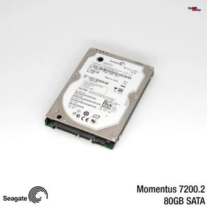 Seagate Momentus 7200.2 80GB ST980813ASG Hard Drive SATA-2 Notebook 2.5" - Picture 1 of 3