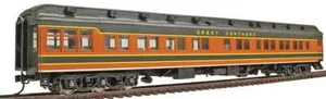 WALTHERS Classic 932-10463 HO Pullman Heavyweight Solarium Obs Great Northern - Picture 1 of 4