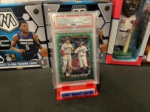 2024 Topps Ohtani/betts 223/499 Green Crackle Foil Board - Picture 1 of 2