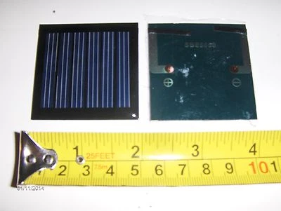 HEART OF THE SUN-SOLAR LOT of 10(ten) 3V x 70 mA. Mini Solar Panel epoxy virtually indestructible