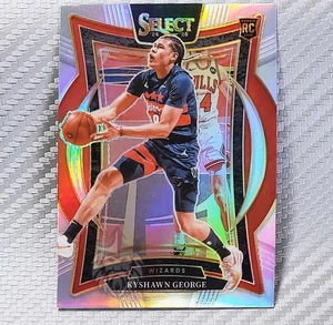 Kyshawn George RC SP π 2024-25 Seleziona livello concorso argento Holo Prizm #85 - Foto 1 di 2