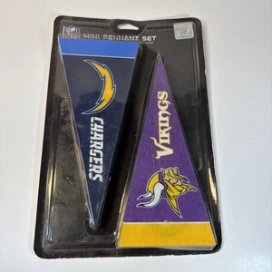 NFL Football Complete 4" x 9" Felt Mini Pennant  Set (Includes Wash Redskins) - Picture 1 of 5