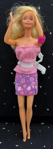 Vintage Mattel Barbie Doll 80's/90's W/Clothes/Belt/ArmBand No Shoes - Picture 1 of 5