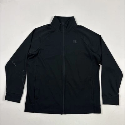 BEN URBANWEAR мужской полный молнии Athletic легкий куртка черный большой - Изображение 1 из 4