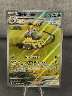 Pokemon Chelcarain Art Rare | Deutsch 164/162 Gewalten der Zeit | Near Mint - Bild 1 von 2