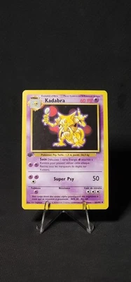 Pokemon 1st Edition Base Set Kadabra - 32/102 ** French ** NM - Image 1 of 4