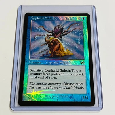 2002 Magic: The Gathering TORMENT Cephalid Snitch FOIL 30/143 NM - Image 1 of 2