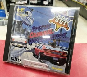 Pc Engine Software Model Special Criminal Investigation Taito FPD85