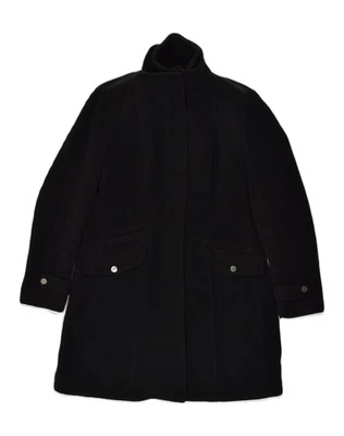 GEOX Womens Overcoat UK 12 Medium  Black Wool AK15 - image 1 of 4
