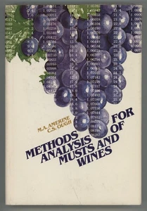 Winemaking Wine Technology Book METHODS FOR ANALYSIS OF MUSTS AND WINES - Imagen 1 de 4