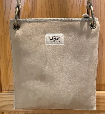 UGG San Crossbody Messenger Sheepskin Bag Purse With Sack - New With Tags - Image 1 of 4