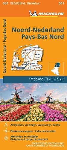 Michelin Netherlands North - Michelin Regional Map 531 (Map) - Image 1 of 1