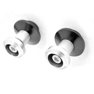 Silver SPMF 6MM Swingarm Stand Spools For MT09 Tracer FZ09 MT10 19 20 21 22 -MC - Picture 1 of 4