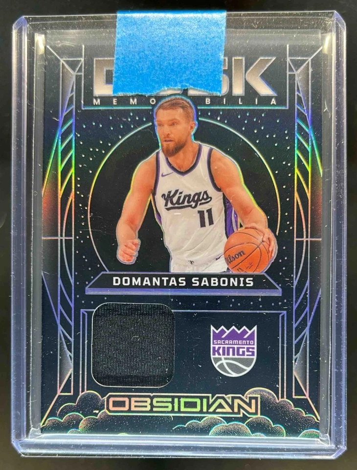 2024-25 Obsidian Domantas Sabonis Dusk Jersey #34/93 #DM-SAB Kings - Image 1 of 2