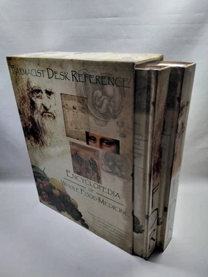 Farmacist Desk Reference Encyclopedia Of Whole Food Medicine Set Of 2 Slipcase - Image 1 of 4
