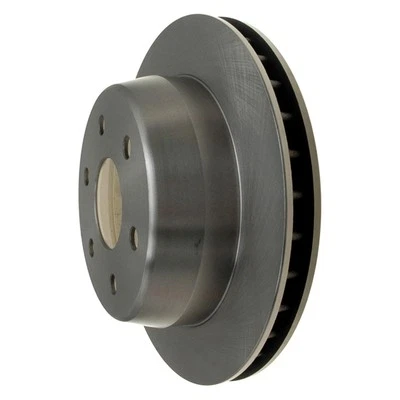 For GMC Sierra 1500 2002 ACDelco 18A907A Silver Vented Rear Brake Rotor - Image 1 of 4