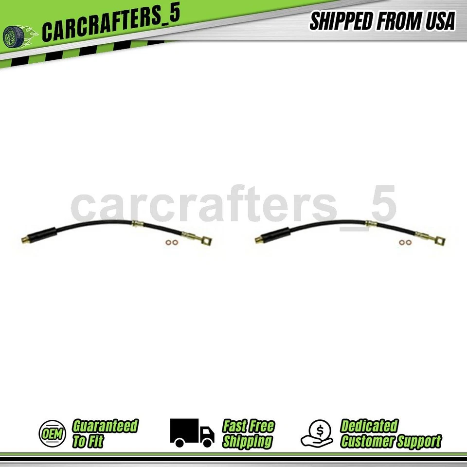 2 mangueras hidráulicas de freno delantero para Saturn Astra 2008 1,8 L Foto 1 de 4