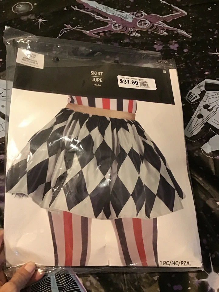 Disfraz Falda Payaso Talla Adulto 2xl 18/20-NUEVO Foto 1 de 2
