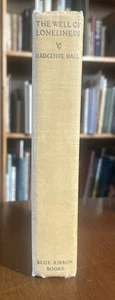 The Well of Loneliness Radclyffe Hall Blue Ribbon Books 1928 HC 1st Ed - Imagen 1 de 10