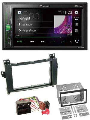 Pioneer 2DIN MP3 DAB USB Bluetooth Autoradio für Mercedes Viano Vito W639 06-14 - Bild 1 von 4