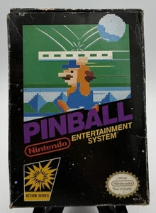 Pinball - NES Nintendo 1985 Caja Juego Y Extras Sin Manual Probado Y Funcionando  - Imagen 1 de 6